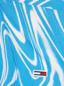 TJW PSYCHEDELIC HALTER TOP blue psychedelic print