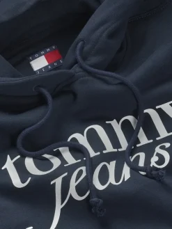 TJW REG ESS LOGO HOODIE EXT dark night navy