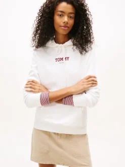 TJW REG ESS LOGO 2 HOODIE EXT ecru