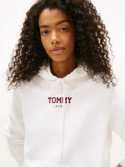 TJW REG ESS LOGO 2 HOODIE EXT ecru