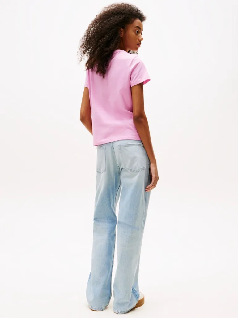 TJW REG GRADIENT FLAG SS carnival pink