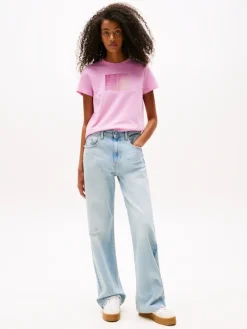 TJW REG GRADIENT FLAG SS carnival pink