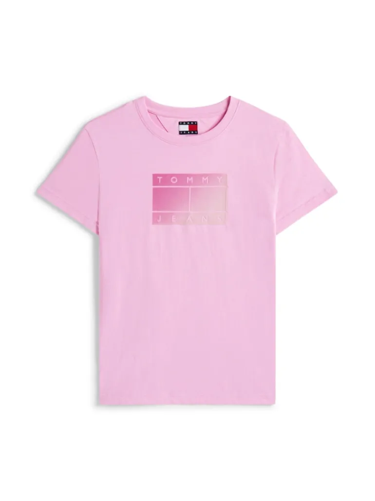 TJW REG GRADIENT FLAG SS carnival pink