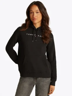 TJW REG LINEAR HOODIE black