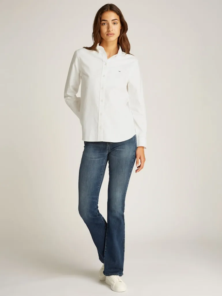 TJW REG OXFORD SHIRT ecru