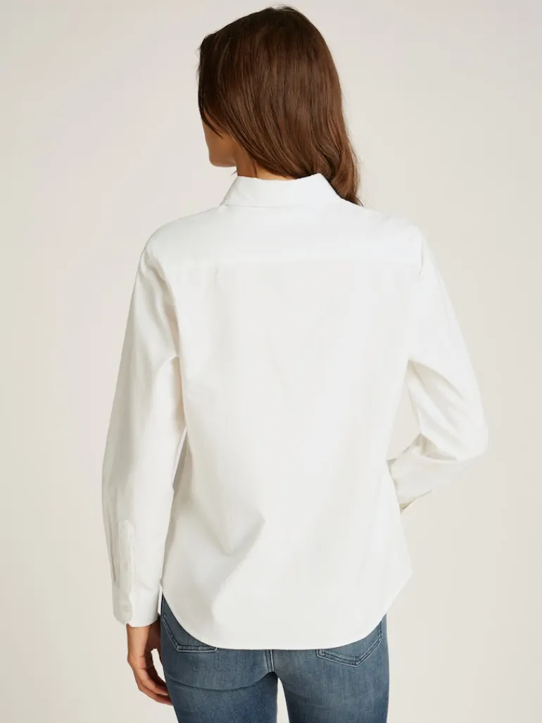 TJW REG OXFORD SHIRT ecru