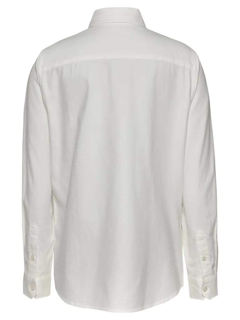 TJW REG OXFORD SHIRT ecru