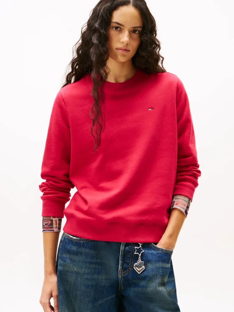 TJW REG S FLAG CREW ruby rhubarb