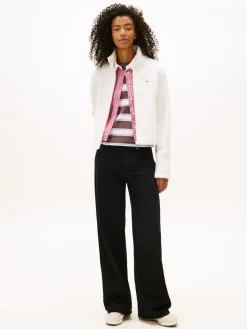 TJW REG SH S-FLAG TEDDY ZIP THRU ancient white