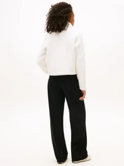 TJW REG SH S-FLAG TEDDY ZIP THRU ancient white