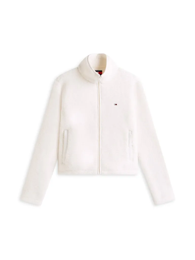 TJW REG SH S-FLAG TEDDY ZIP THRU ancient white
