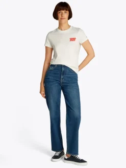 TJW REG TJ BUBBLE TEE ecru