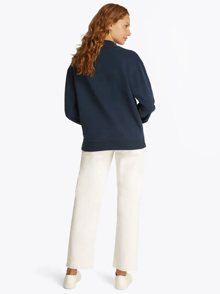 TJW RLX CREST NYC CREW dark night navy