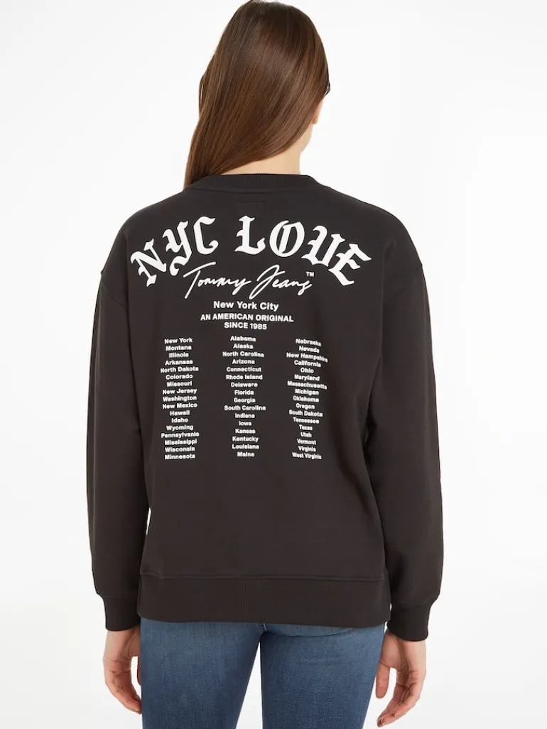TJW RLX GRUNGE CREW black