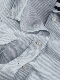 TJW RLX LINEN SHIRT colorado blue - stripe