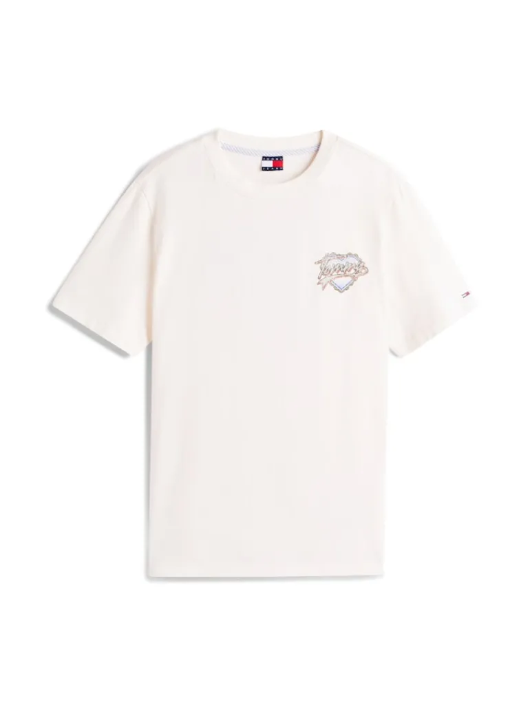 TJW RLX WASH TJ HEART TEE EXT ancient white