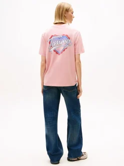 TJW RLX WASH TJ HEART TEE EXT mystic pink