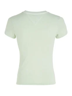 TJW SLIM FLWR PWR 2 TEE opal green