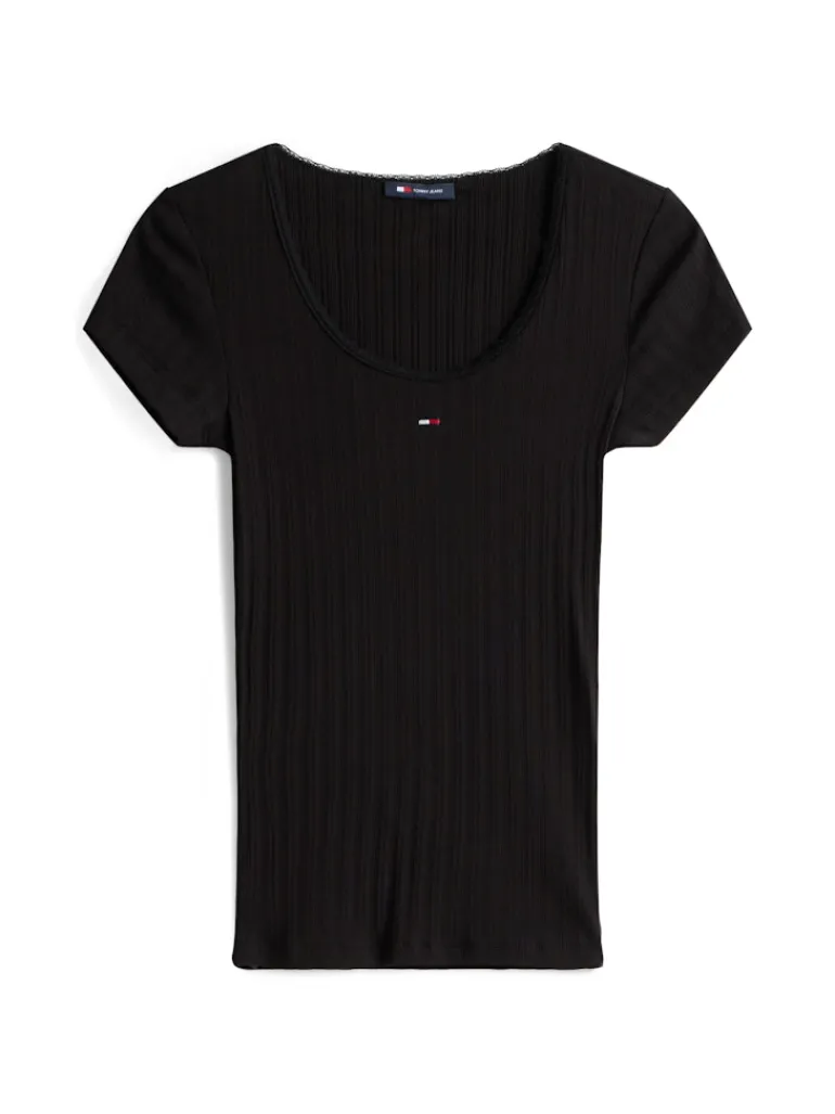 TJW SLIM IRREGULAR RIB SS black