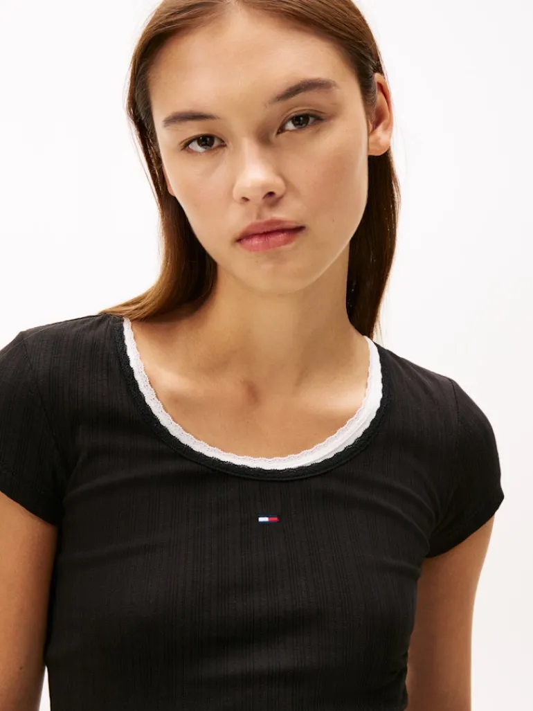 TJW SLIM IRREGULAR RIB SS black