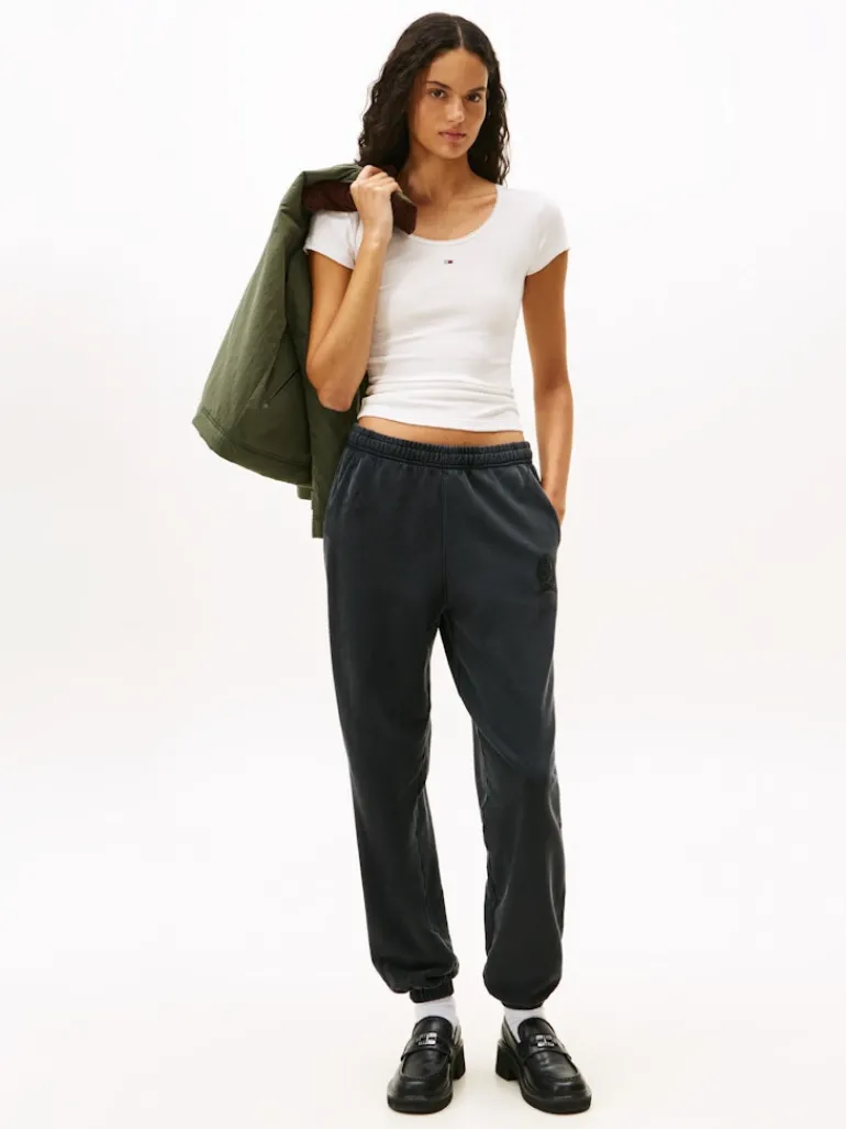 TJW SLIM IRREGULAR RIB SS ecru