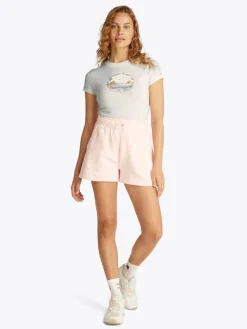 TJW SLIM ROMANCE TROPICS TEE EXT ecru