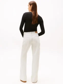 TJW SLIM SH IRREGULAR RIB LS black
