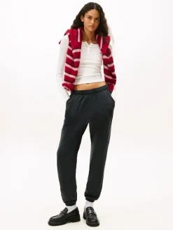 TJW SLIM SH IRREGULAR RIB LS ecru