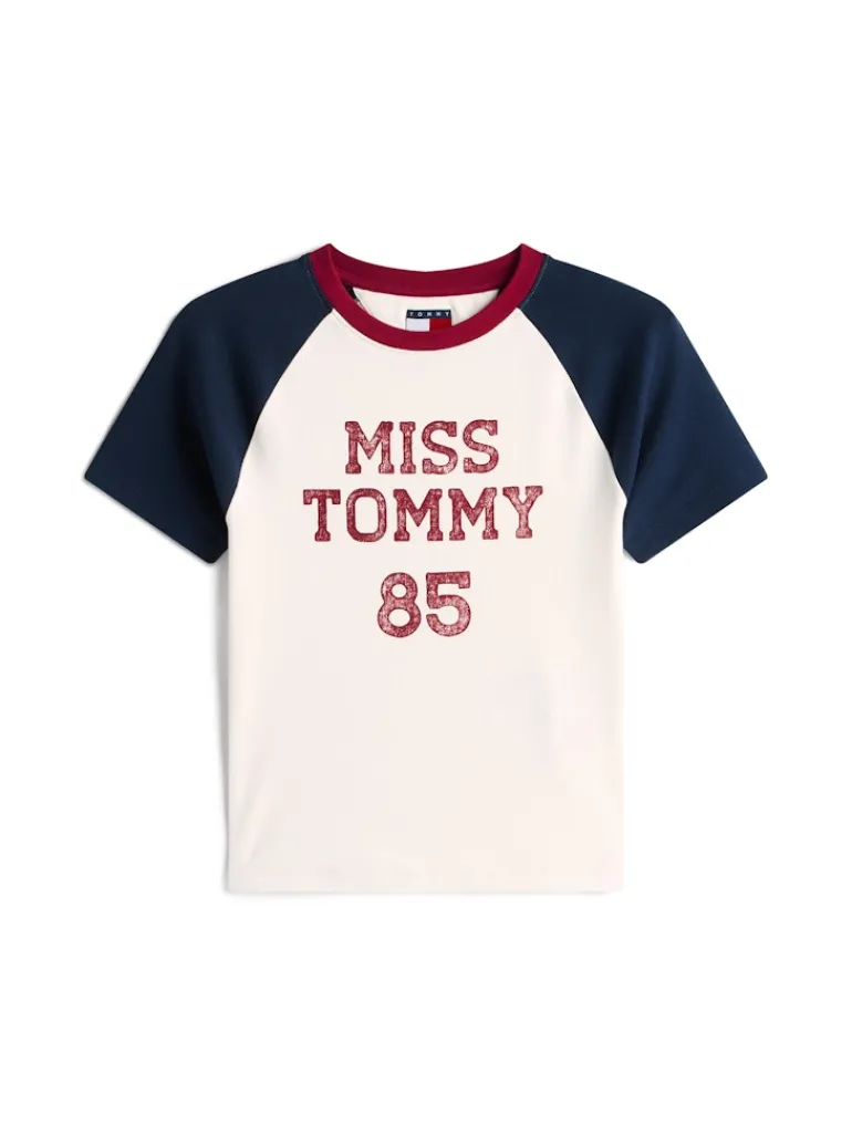 TJW SLIM SH MISS TOMMY SS TEE ancient white