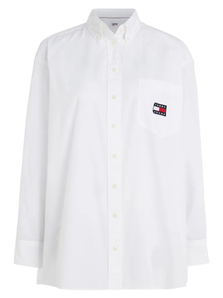 TJW SUPER OVERSIZED SHIRT white