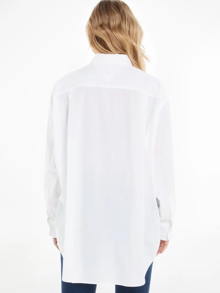 TJW SUPER OVERSIZED SHIRT white
