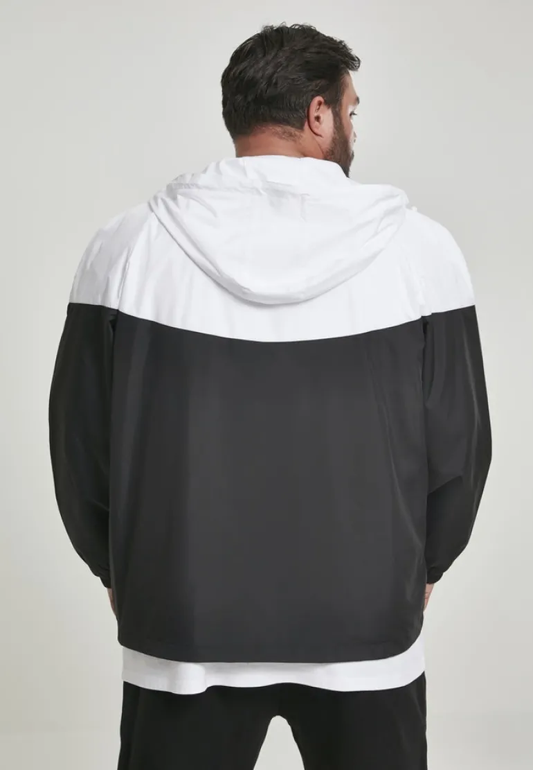 2-Tone Tech Windrunner wht, blk