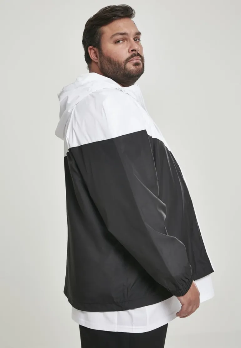 2-Tone Tech Windrunner wht, blk