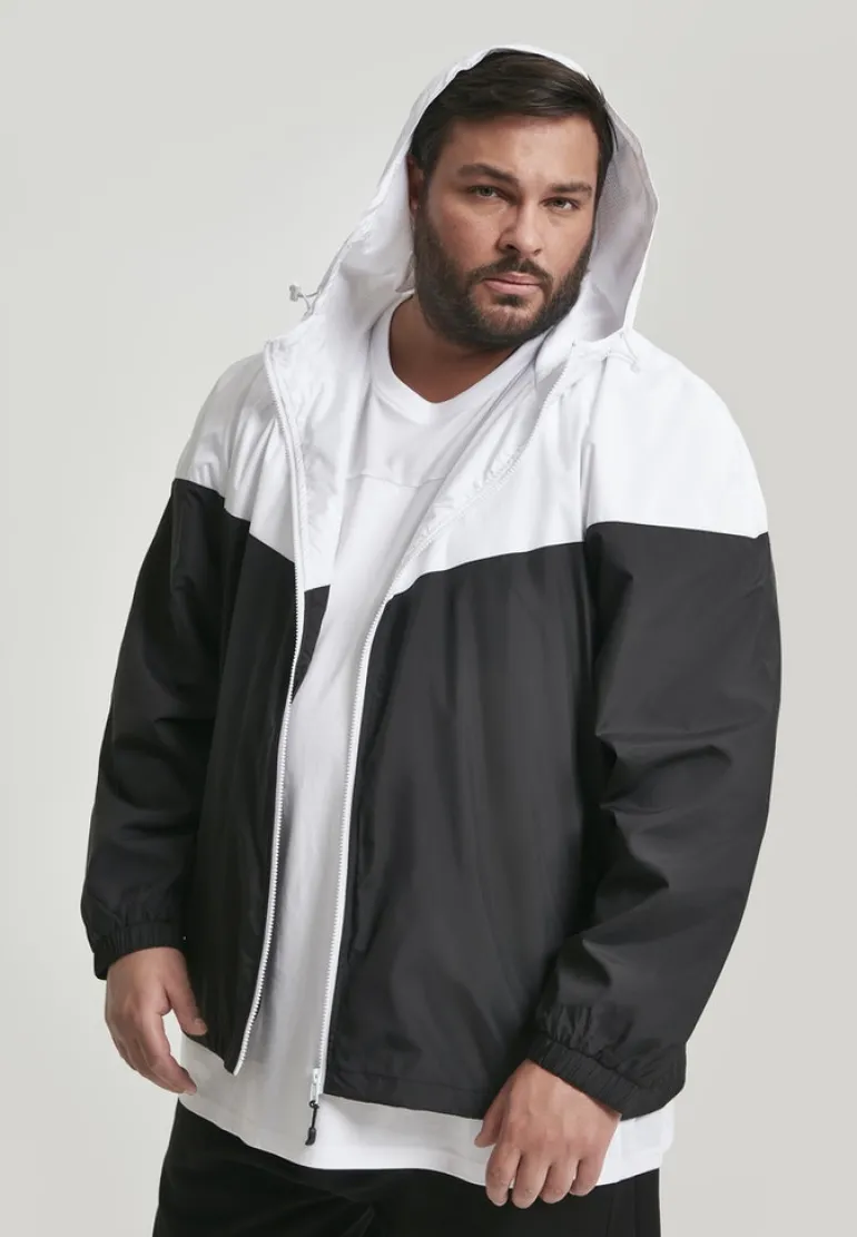 2-Tone Tech Windrunner wht, blk