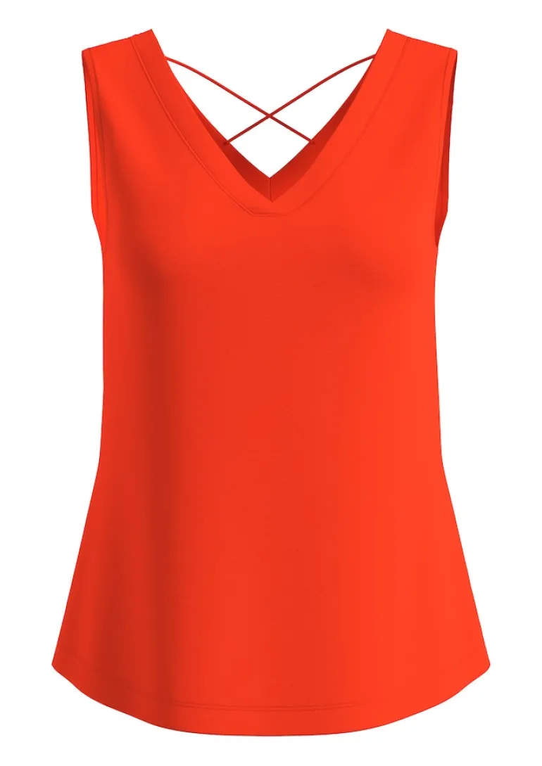 Top aus Modalmix orange