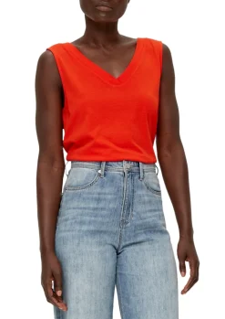Top aus Modalmix orange
