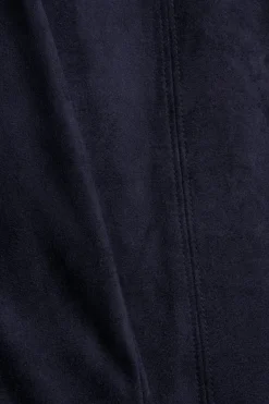 Treggings in Veloursleder-Optik navy