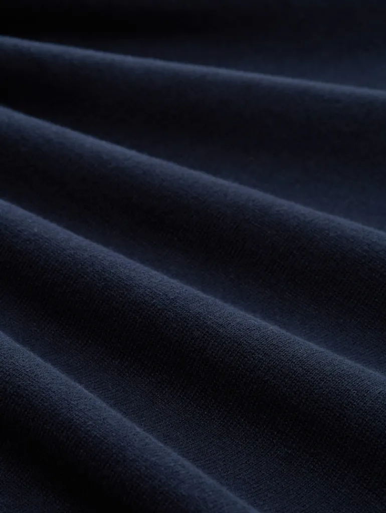 Troyer Strickpullover aus Baumwolle sky captain blue