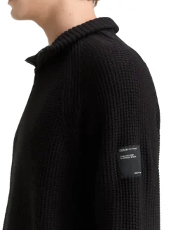 Troyer Strickpullover black