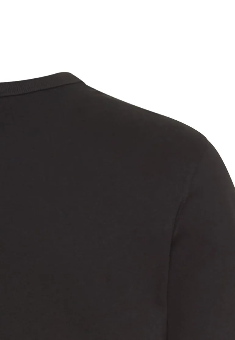 T-Shirt aus reiner Baumwolle asphalt