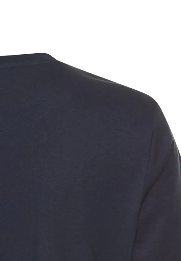 T-Shirt aus reiner Baumwolle night blue