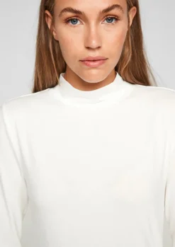 T-Shirt langarm beige