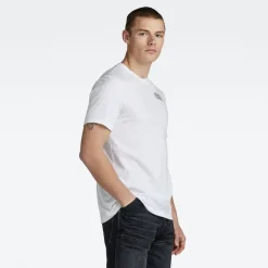 T-Shirt mit Backprint white