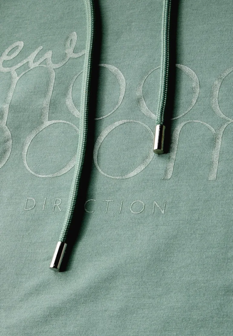 T-Shirt mit Kapuze matcha green