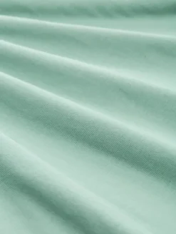 T-Shirt mit Logo-Print dust green