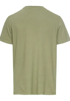 T-Shirt mit Print aus Organic Cotton dusty khaki
