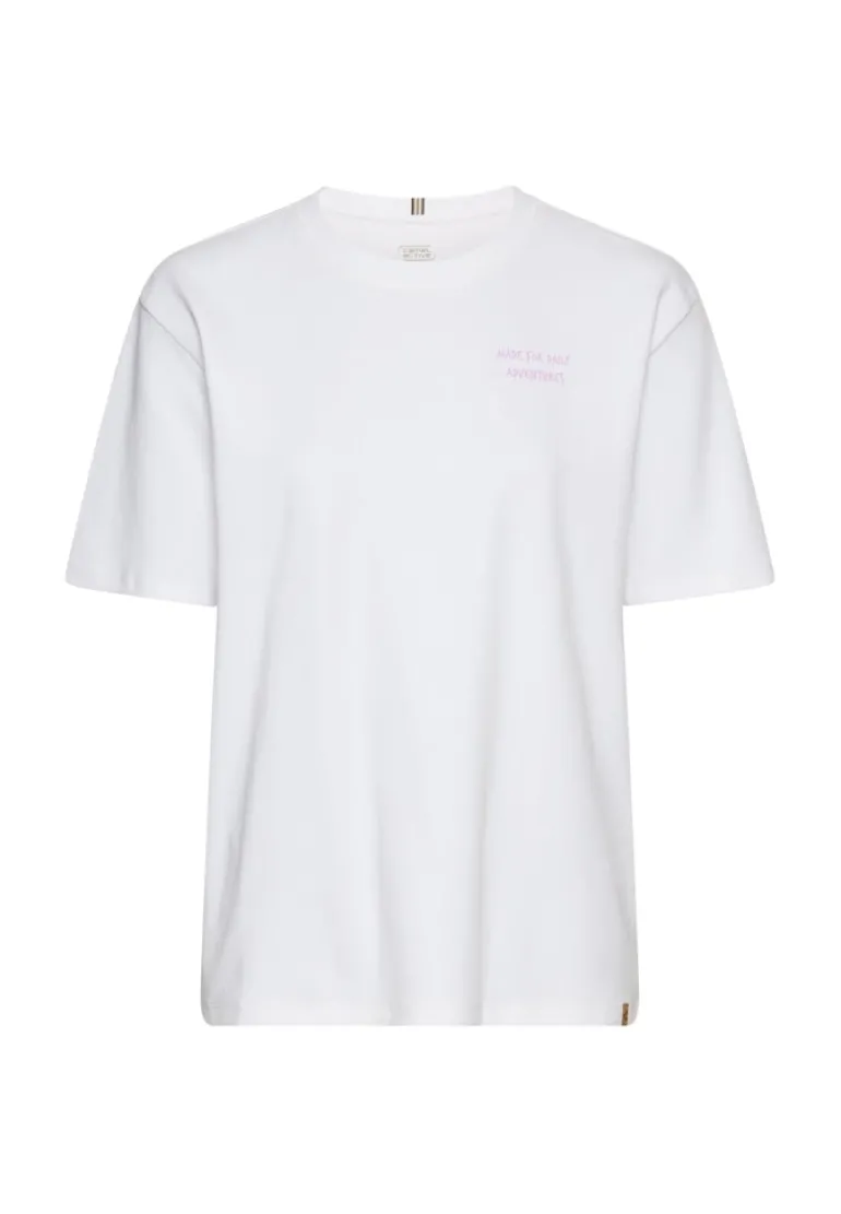 T-Shirt mit Rückenprint placement nature