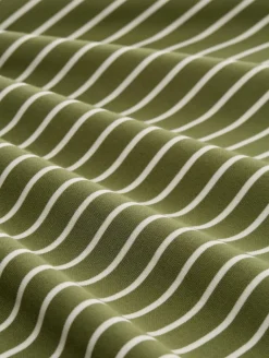 T-Shirt mit Streifenmuster green offwhite tee stripe