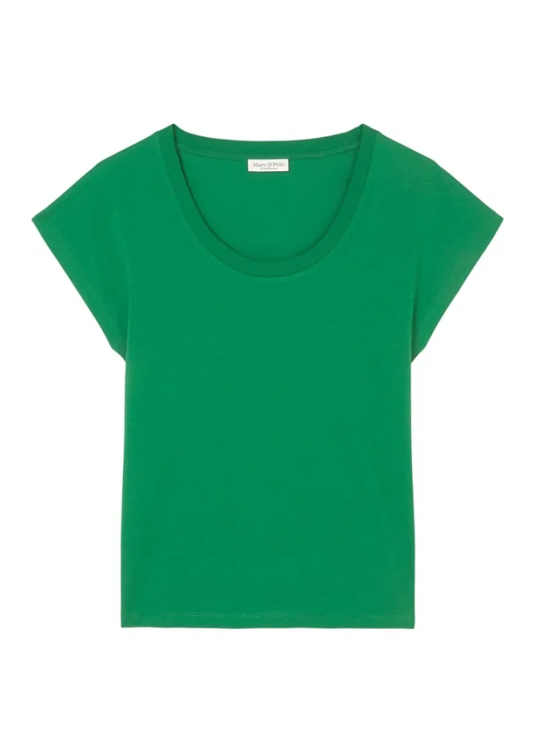 T-Shirt regular preppy green