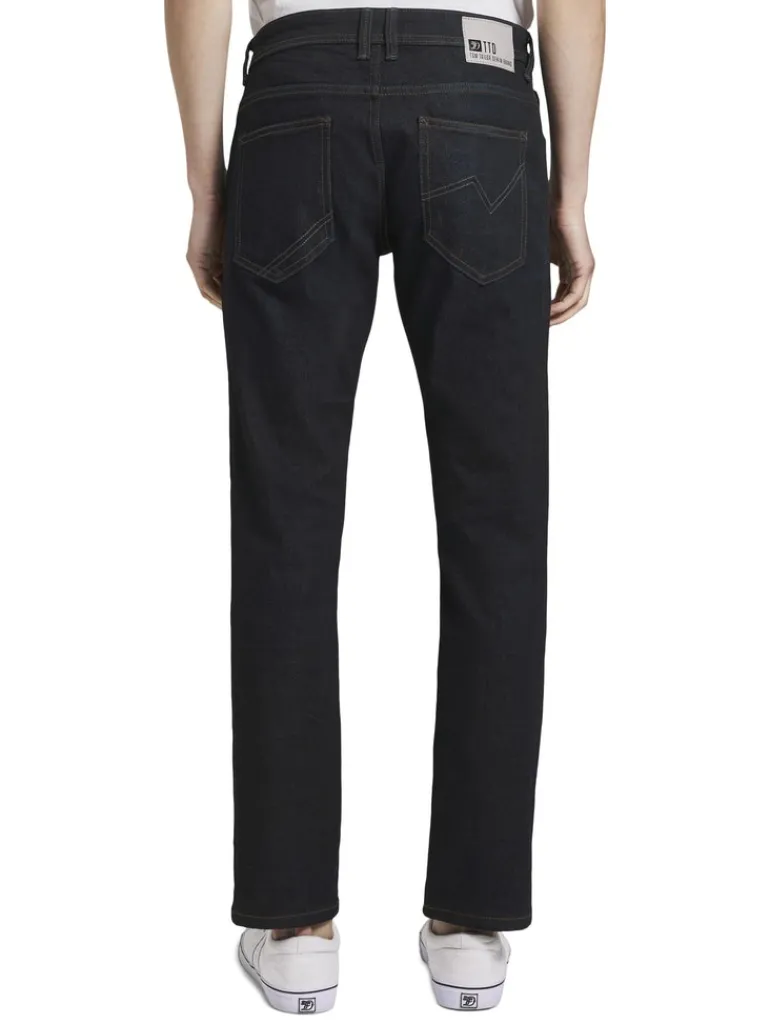 TTAEDAN STRAIGHT Jeans dark blue denim
